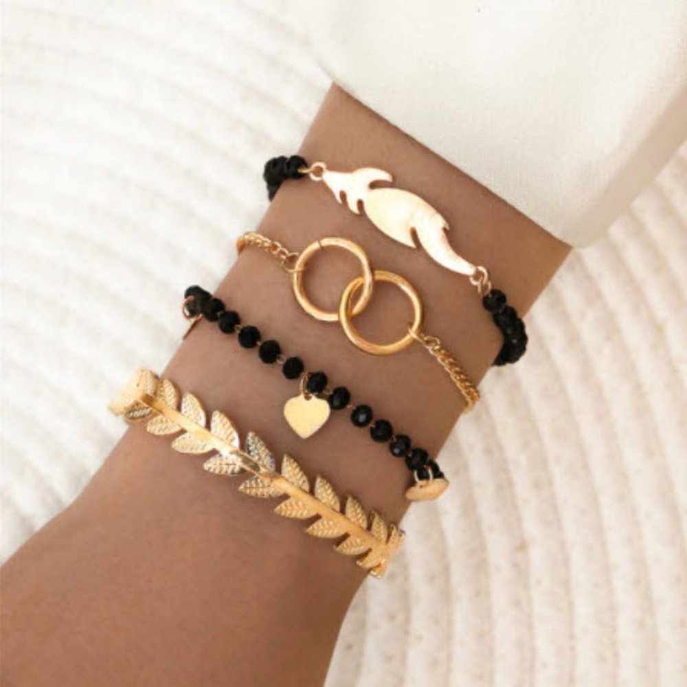 Bohemian Bracelets & Bangles Set Vintage
